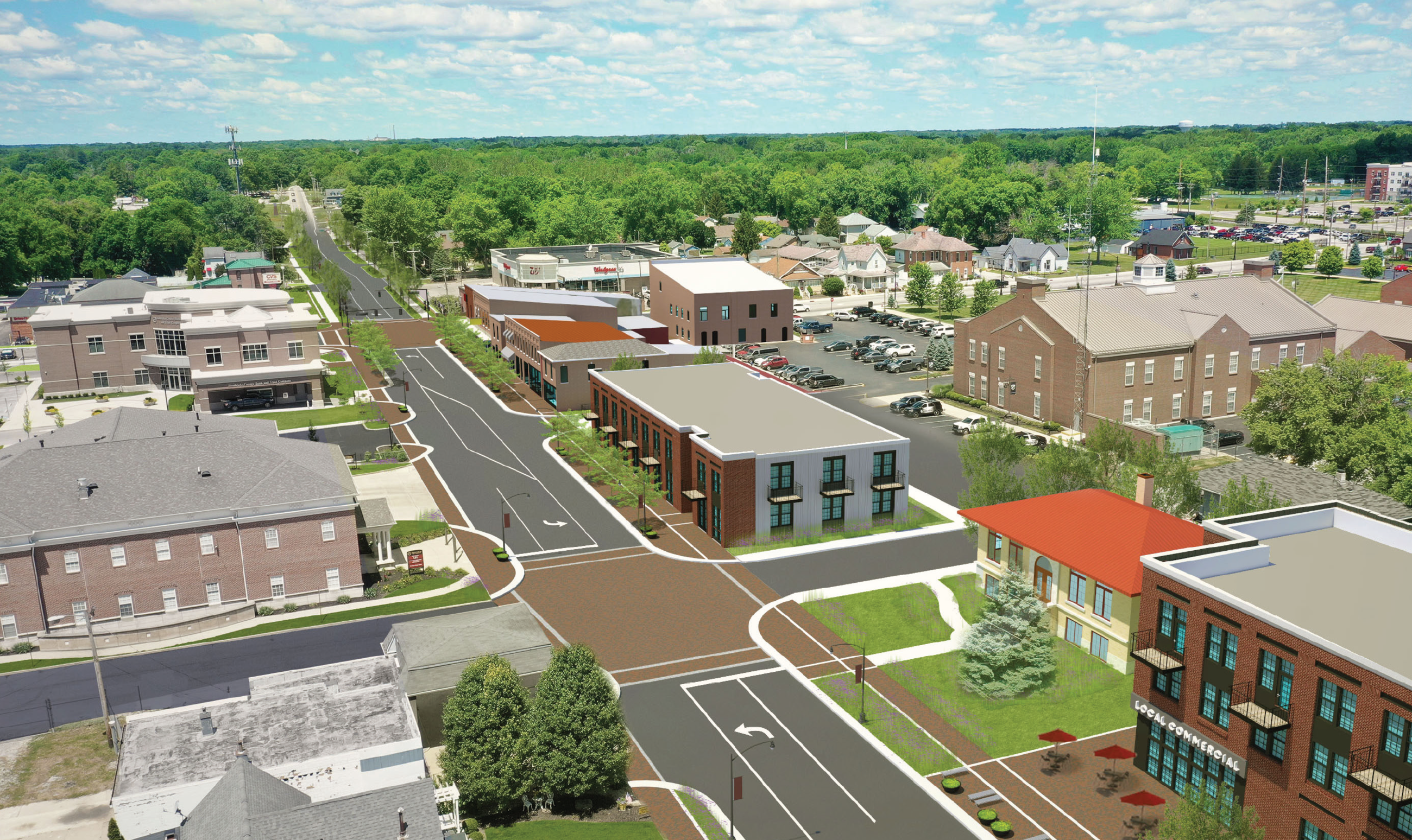 Main St. Streetscape Design